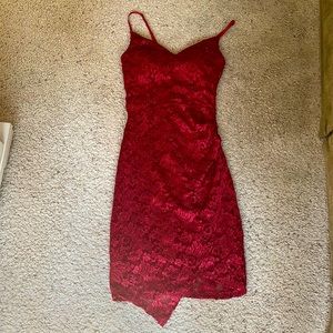 Emerald Sundae lace Homecoming dress